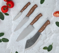 Набор кухонных ножей из стали 95Х18 купить на сайте koval-knife.shop